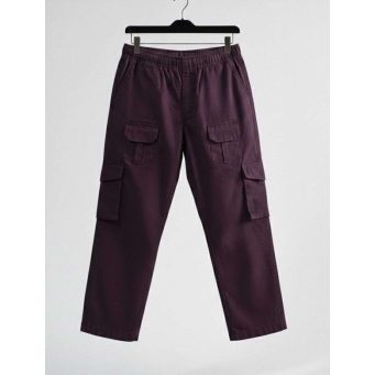 FABRIZER men's straight fit cotton lycra 8-pocket cargo pants dark green for casual and outdoor wear