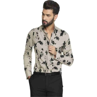 FABRIZER men's striped casual multicolor shirt with comfortable regular fit