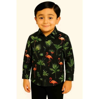 FABRIZER Boys Multicolor Printed Casual Shirt