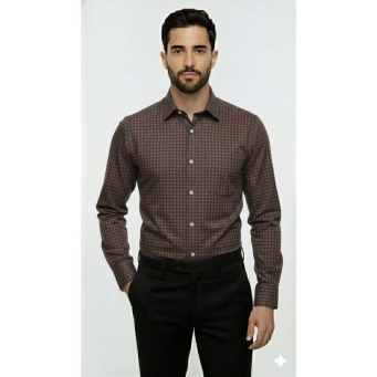 FABRIZER men checkered casual multicolor shirt