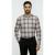 Men Grey &amp; Maroon Checkered Casual Shirt