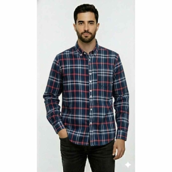 FABRIZER men checkered casual multicolor shirt