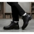 WUGO Latest Luxury Goat Leather Men Safety Boots | Heavy Duty Work Boots for Men | Fashion Industrial Safety Shoes | Anti-Slip Durable Construction Boots For Men