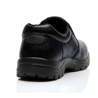 WUGO genuine leather steel toe safety shoes for men