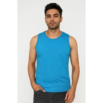 KOLEY men's blue sleeveless vest