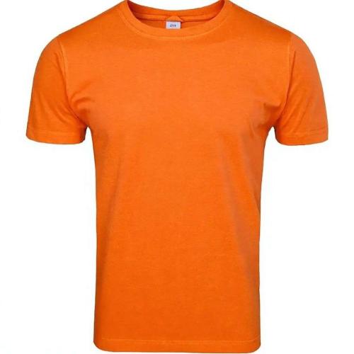 Men's Solid Round Neck Stretchable Lycra T-Shirt | Regular Fit