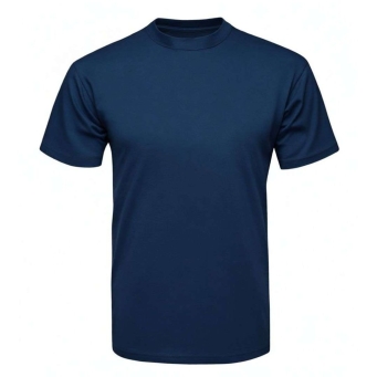 sky blue lycra t-shirt for men round neck regular fit stretchable fabric
