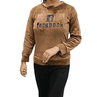 navy blue woolen t-shirt for women premium warm winter wear pack of 1