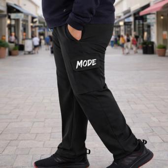 ADAAISTIC sports men black cargo pants casual utility wear