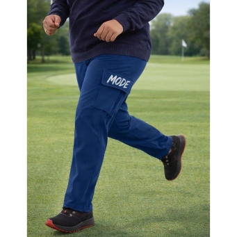 ADAAISTIC sports men blue cargo pants casual utility wear