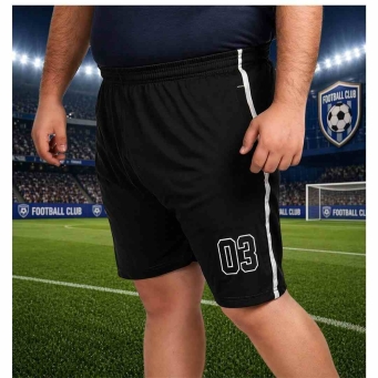 ADAAISTIC men black sports shorts with solid striped and graphic print