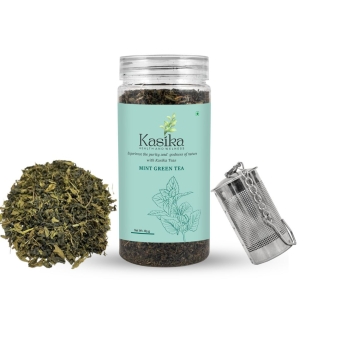 Mint green tea 75g