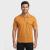 Sunshine Classic Men&rsquo;s Yellow Polo Neck T-Shirt with Pocket