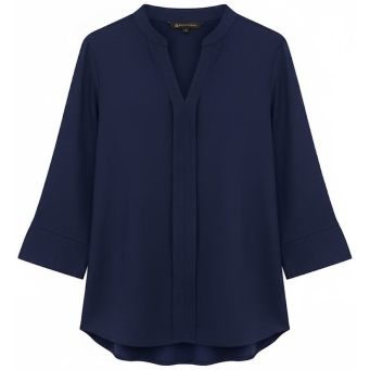 Blue formal top for women