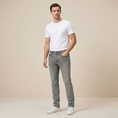 Slate Rover Grey Regular Fit Jeans for Men