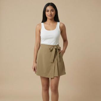 Stylish Wrap Skirt