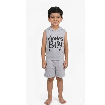 Kids Hooded Co-ord Front