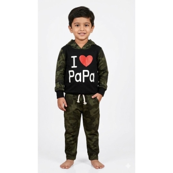 Boys Top & Bottom Front View