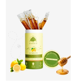 EKARIS Organic Honey Lemon Flavored Sticks