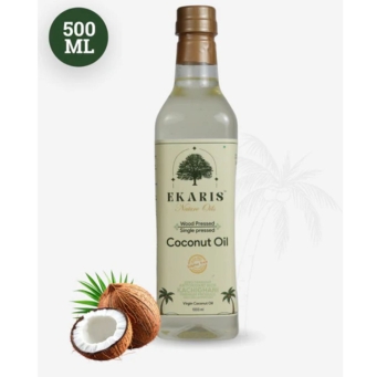 EKARIS organic wood pressed coconut oil