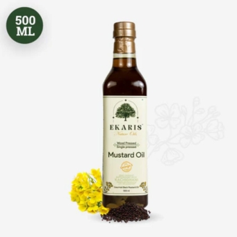 EKARIS wood pressed black mustard oil 1000 ml