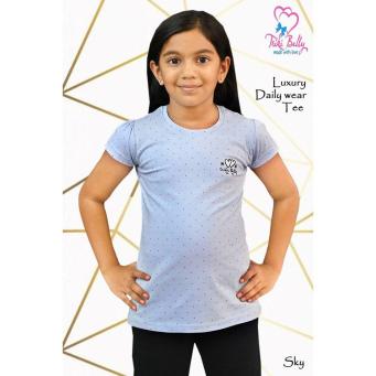 Girls sky T-shirt front