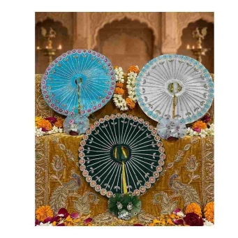 Sawariya Seth Divine Threads multicolor Laddu Gopal poshak with floral stone embroidery Size 0