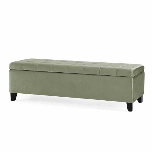 The Furnishery Idalynn 50-Inch Tufted Ottoman Bench