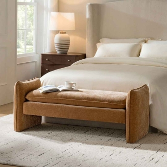 Arlesia ottoman bench sofa for bedroom hall and living room furniture