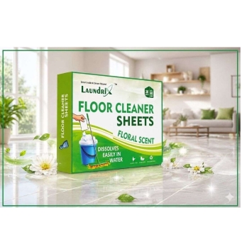 Laundrix Floor Cleaner Sheets for easy and effective floor cleaning
