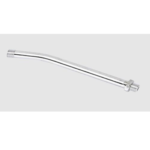 Kapson Grease Gun Steel Pipe, Silver, 6 in (150 mm), Zinc-Plated Steel Extension Pipe