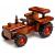 Handcrafted Sheesham Wood Tractor Showpiece