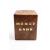 Handcrafted Sheesham Wood Money Bank with Brass Inlay | Savings Box
