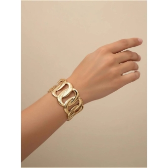 SOLMARE AyalCo stainless steel cuff bracelet