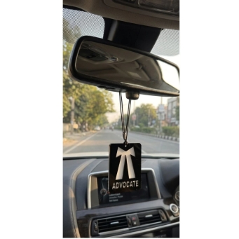 SOLMARE VENTURES Advocate car tag 3 ply hanging ornament