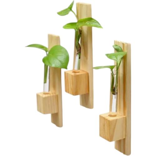 Wooden Plant Container Set