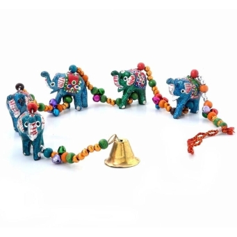 Decorative Terracotta Showpiece Blue