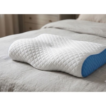 Orthopedic memory foam pillow for comfortable sleep