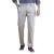 Men&rsquo;s Relaxed Fit Solid Cotton Trousers with Stretch Lycra Blend