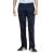Men&rsquo;s Relaxed Fit Solid Cotton Trousers with Stretch Lycra Blend