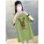 Women&rsquo;s Printed Round Neck Cotton Blend Oversized T-Shirt