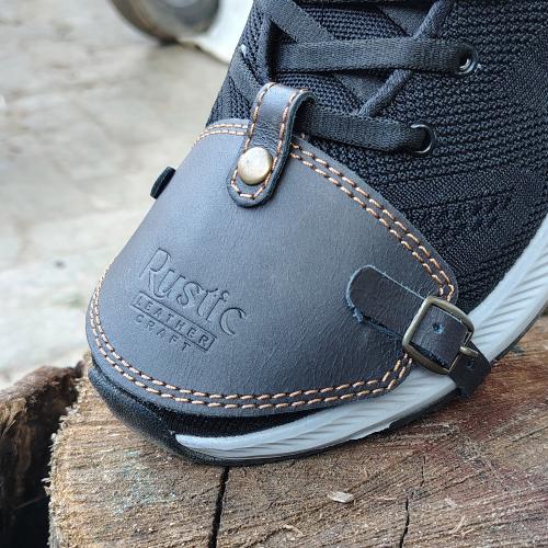 Leather Shoe Protector for Biker & Motorcycle Riders