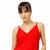 Women's Sleeveless V-Neck Slim-Fit Button-Front Tank Top