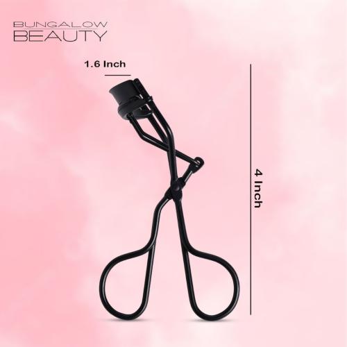 Eyelash Curler for Women, Easy to Use - Black
