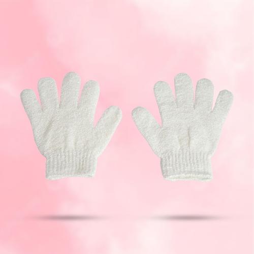 Exfoliating Loofah Body Hand Gloves for Bathing - 2 Pairs 