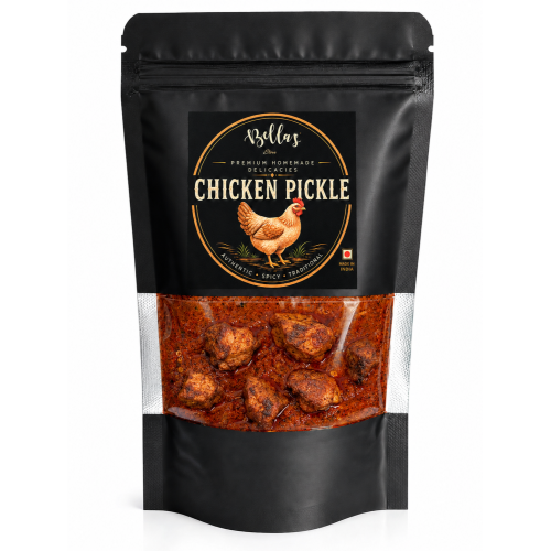 Homemade Chicken Pickle | Traditional Spiced Chicken Achar | Ready to Eat | Pouch