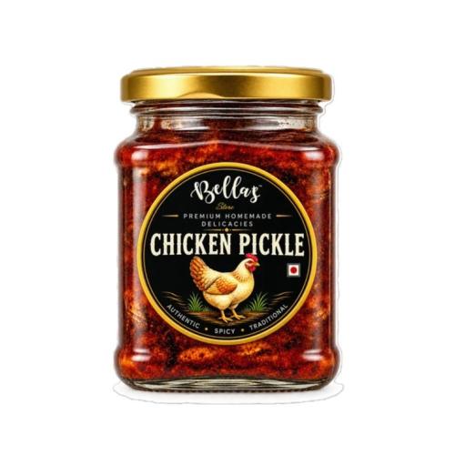 Homemade Chicken Pickle | Traditional Spiced Chicken Achar | Ready to Eat | Glass Jar