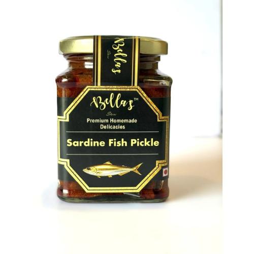 Kerala Style Sardine Fish Pickle | Traditional Sardine Fish Achar | Tangy & Flavorful | Ready to Eat |Glass Jar