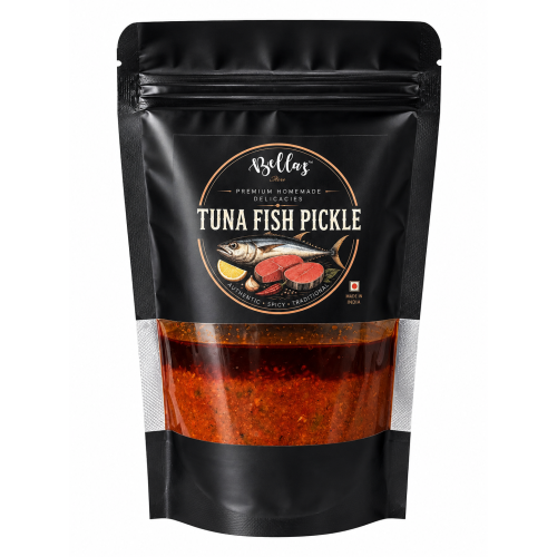 Kerala Style Homemade Tuna Fish (Chura) Pickle | Traditional Fish Achar | Ready to Eat | Pouch