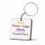 Personalized Wooden Keychain Pack of 5